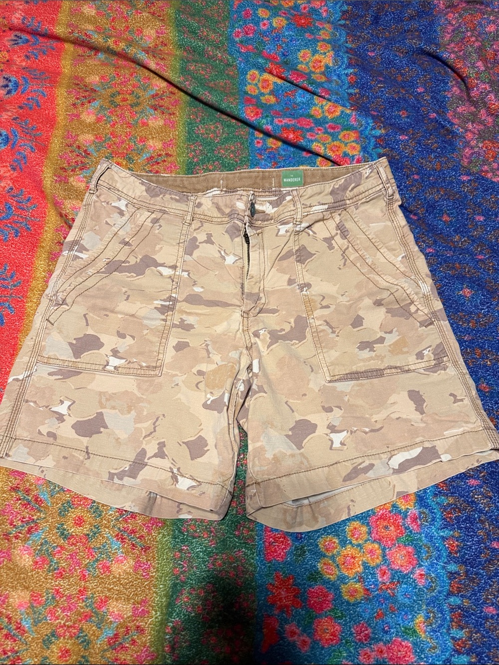 The Wanderer Camo Shorts